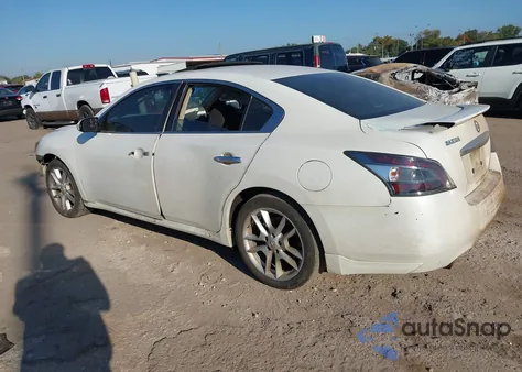 2014 Nissan Maxima 3.5 S z USA, uszkodzony, nr VIN 1N4AA5AP2EC911548